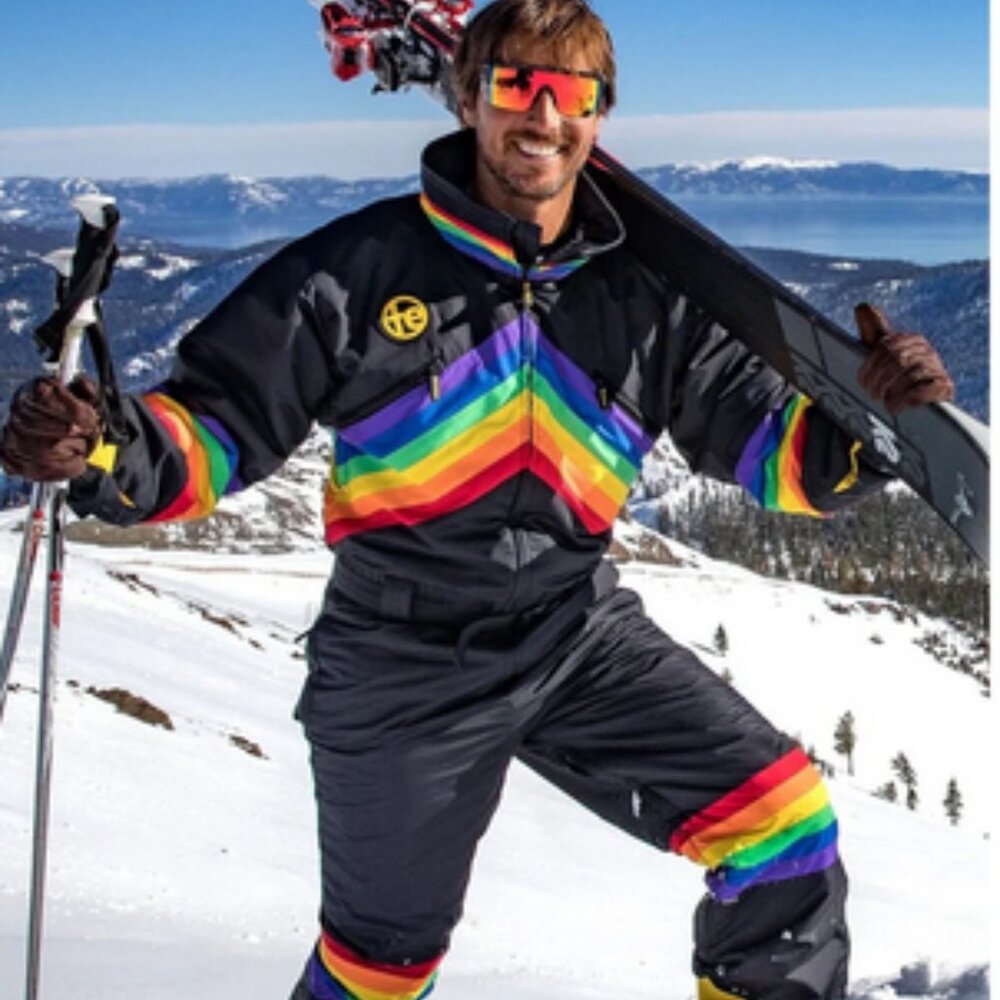 Tipsy Elves Midnight Shredder Mens Snowsuit NWT